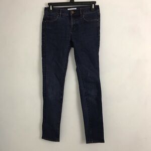 Ann Taylor Womens Sz 0 Dark Blue Modern Skinny Jeans